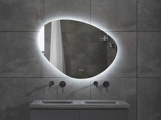 LED Bathroom Mirror - Horizontal or vertical - Alessia 100x80cm