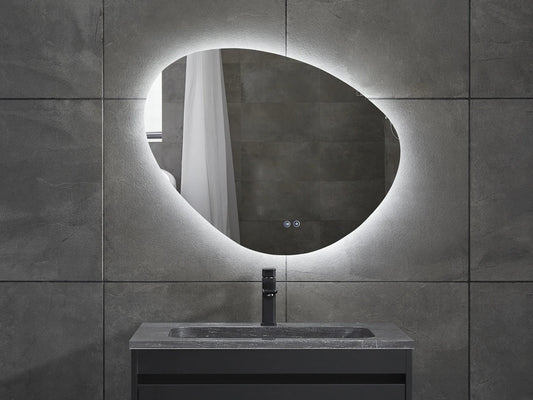LED Bathroom Mirror - Horizontal or vertical - Alessia 80x70cm