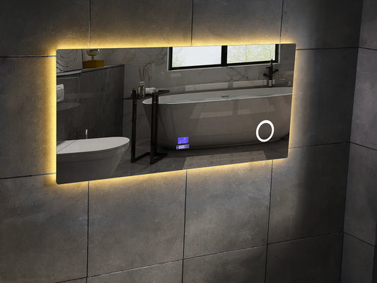 LED Bathroom Mirror - Bluetooth - Lorenzo 120x70cm