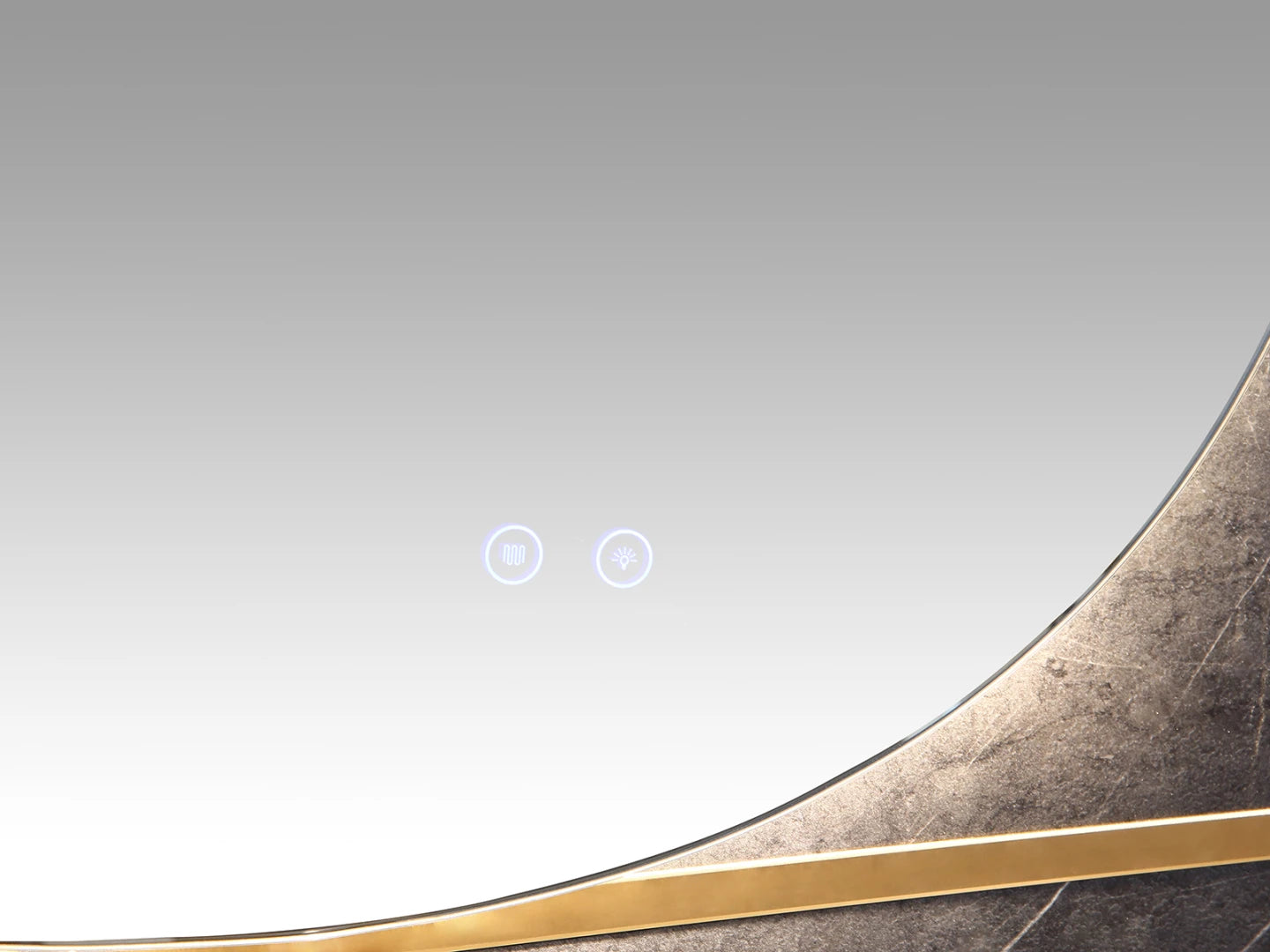 LED Bathroom Mirror - Horizontal or vertical - Darla 120x60cm