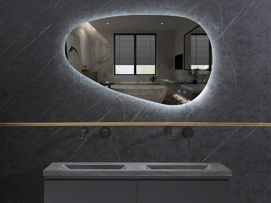 LED Bathroom Mirror - Horizontal or vertical - Darla 90x60cm
