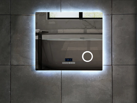 LED Bathroom Mirror - Bluetooth - Lorenzo 80x70cm