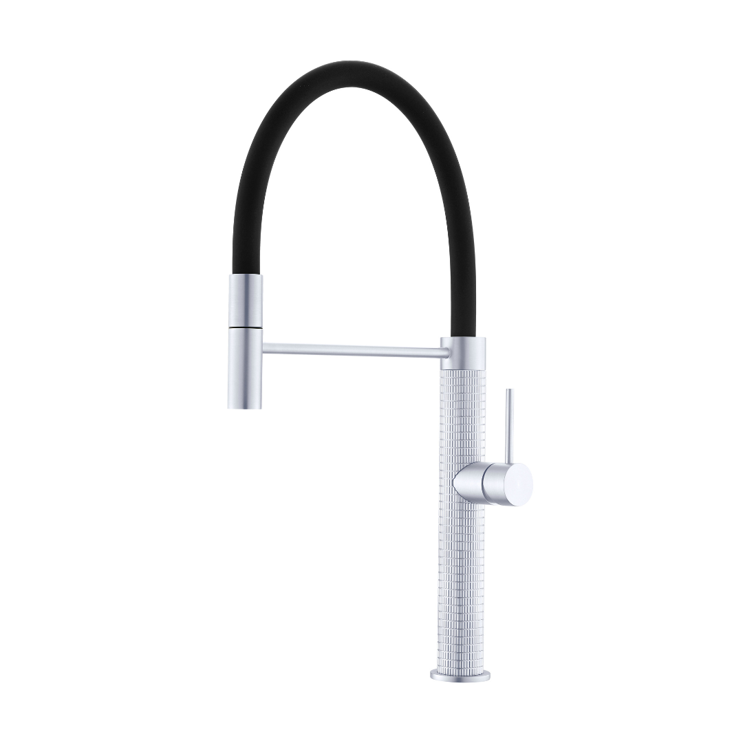 Semi-professional Kitchen Faucet Angelica – Pull-Out Spout – Gunmetal Grey