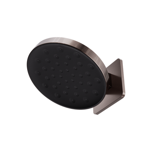 Shower head Sorrento - With wall mounting - Brushed bronze - 300mm