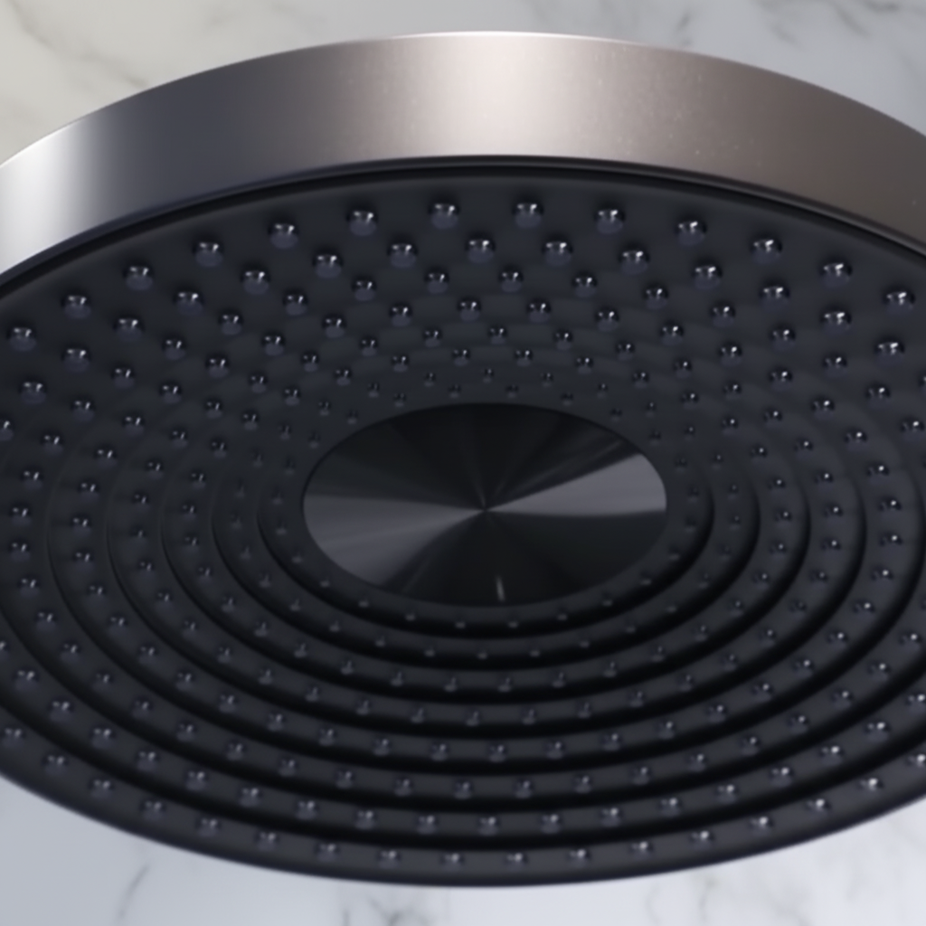 Built-in Rain Shower Set Amalia - Brushed gold