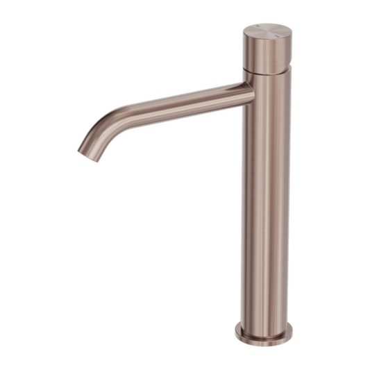High basin tap Capri - No green - 1-hole - Brushed bronze