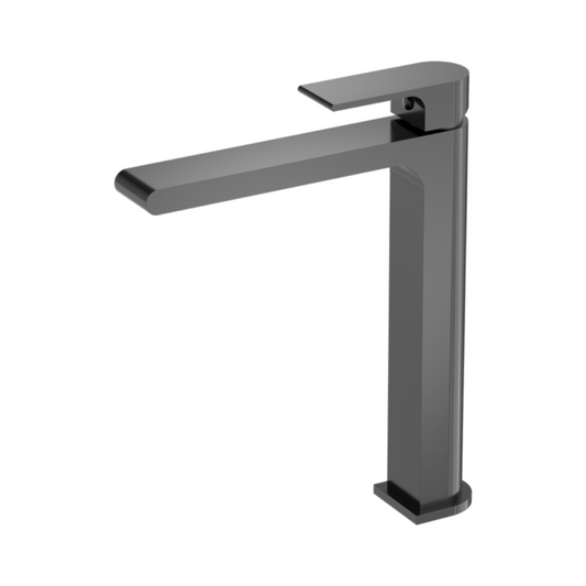 Høy vaskekran Portofino - 1-hulls - Gun metal grey