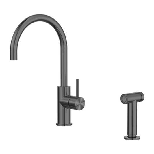 Kitchen faucet Capri – With hand spray - Graphite