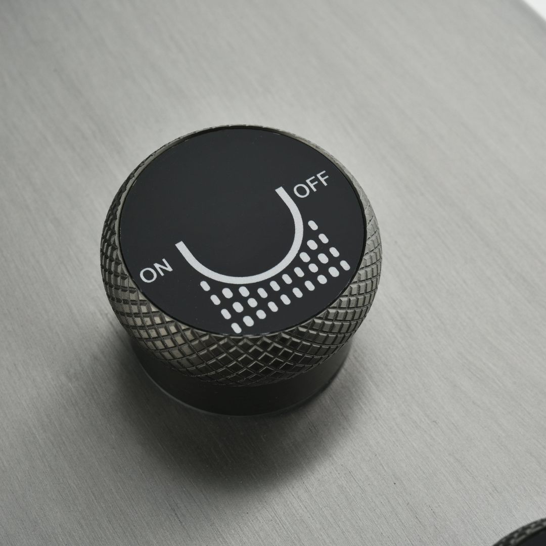 Freestanding Bath Faucet Lisandro – Waterfall Spout – Brushed nickel