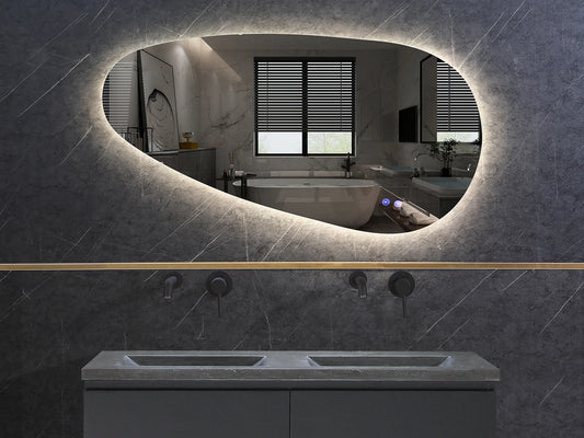 LED Bathroom Mirror - Horizontal or vertical - Darla 120x60cm