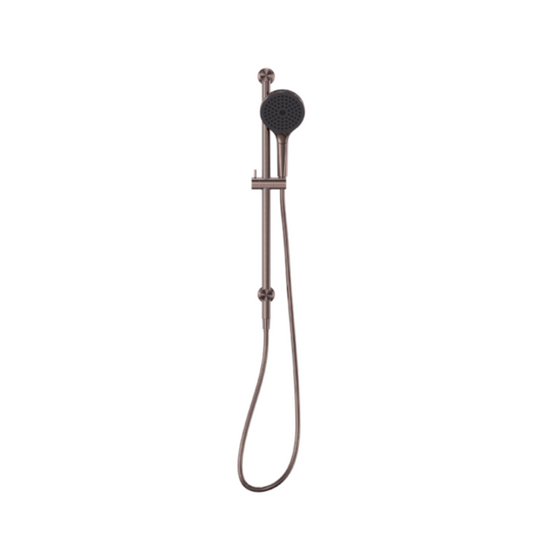 Hand shower with sliding bar - Valencia - Air shower II - Brushed bronze