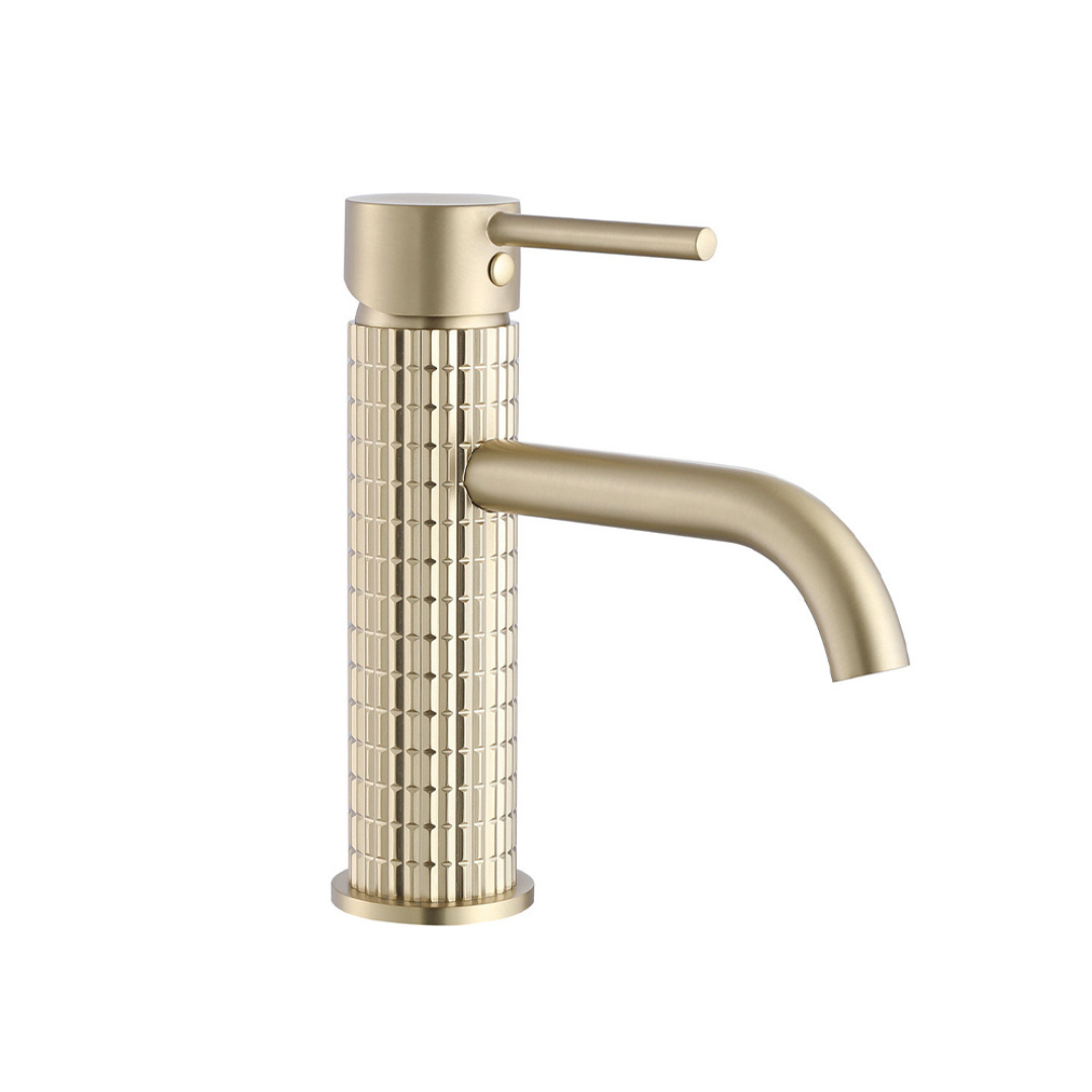 Construction of washbasin faucet Angelica - Brushed gold