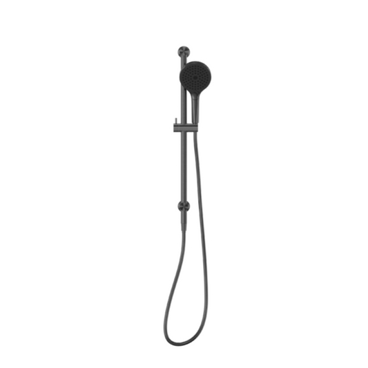 Hand shower with sliding bar - Valencia - Air shower II - Graphite