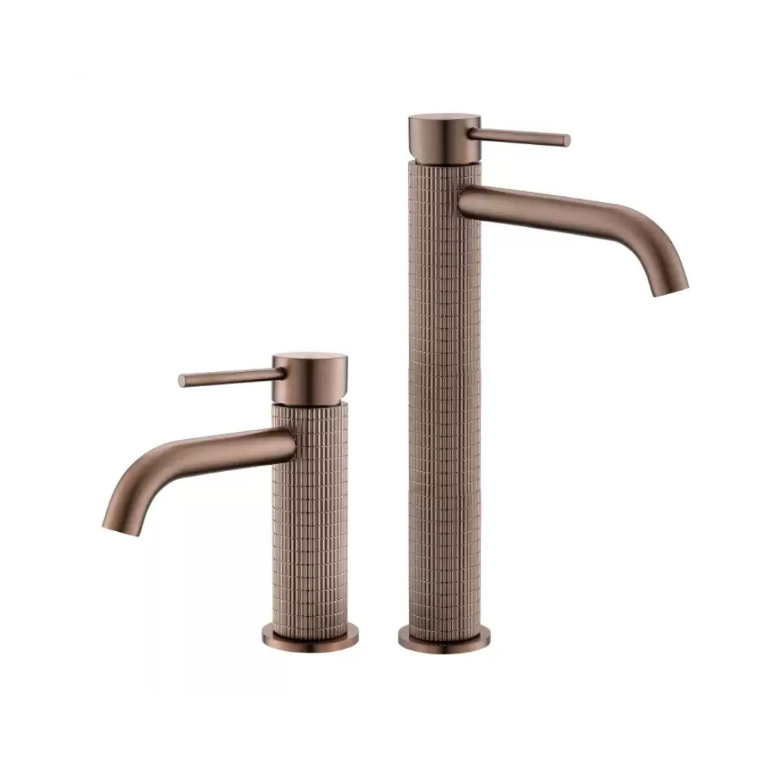 High washbasin faucet Angelica - Matte black
