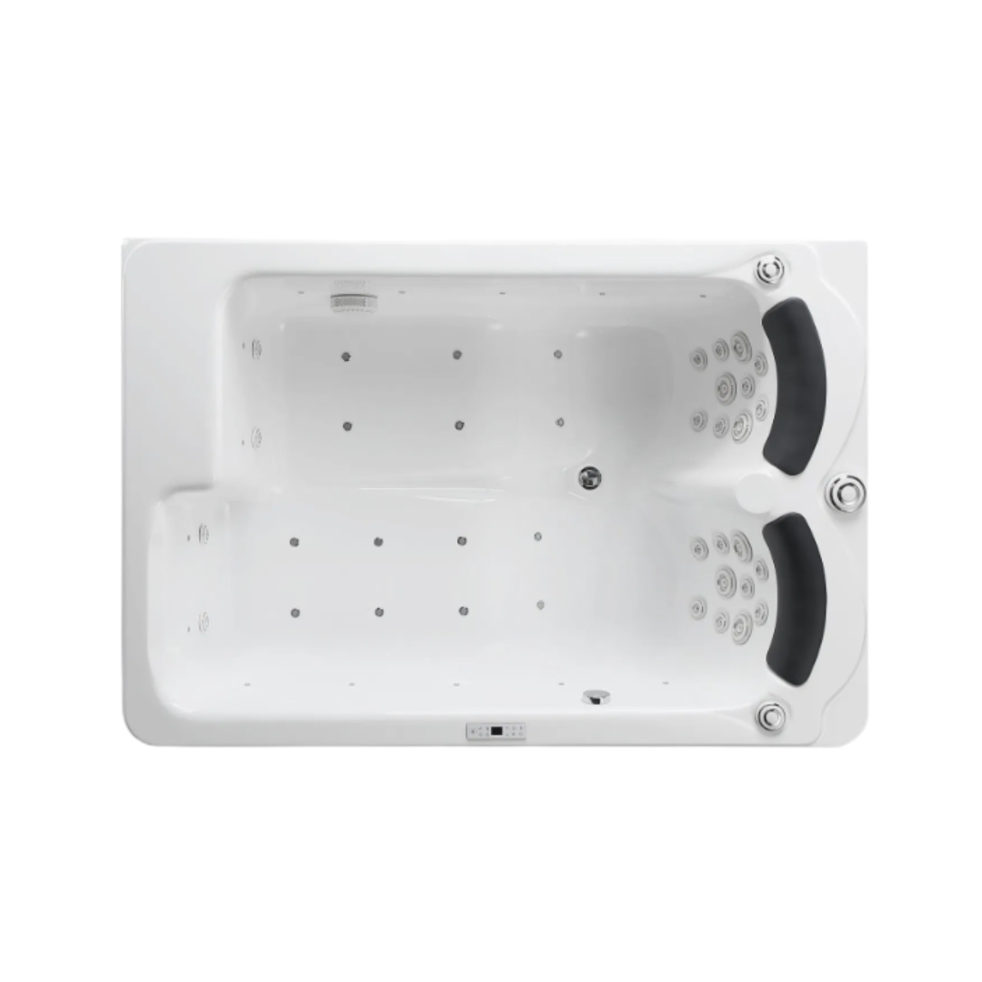 Construction Massage Bath – Hamilton – Gloss White – 192x130x75 cm