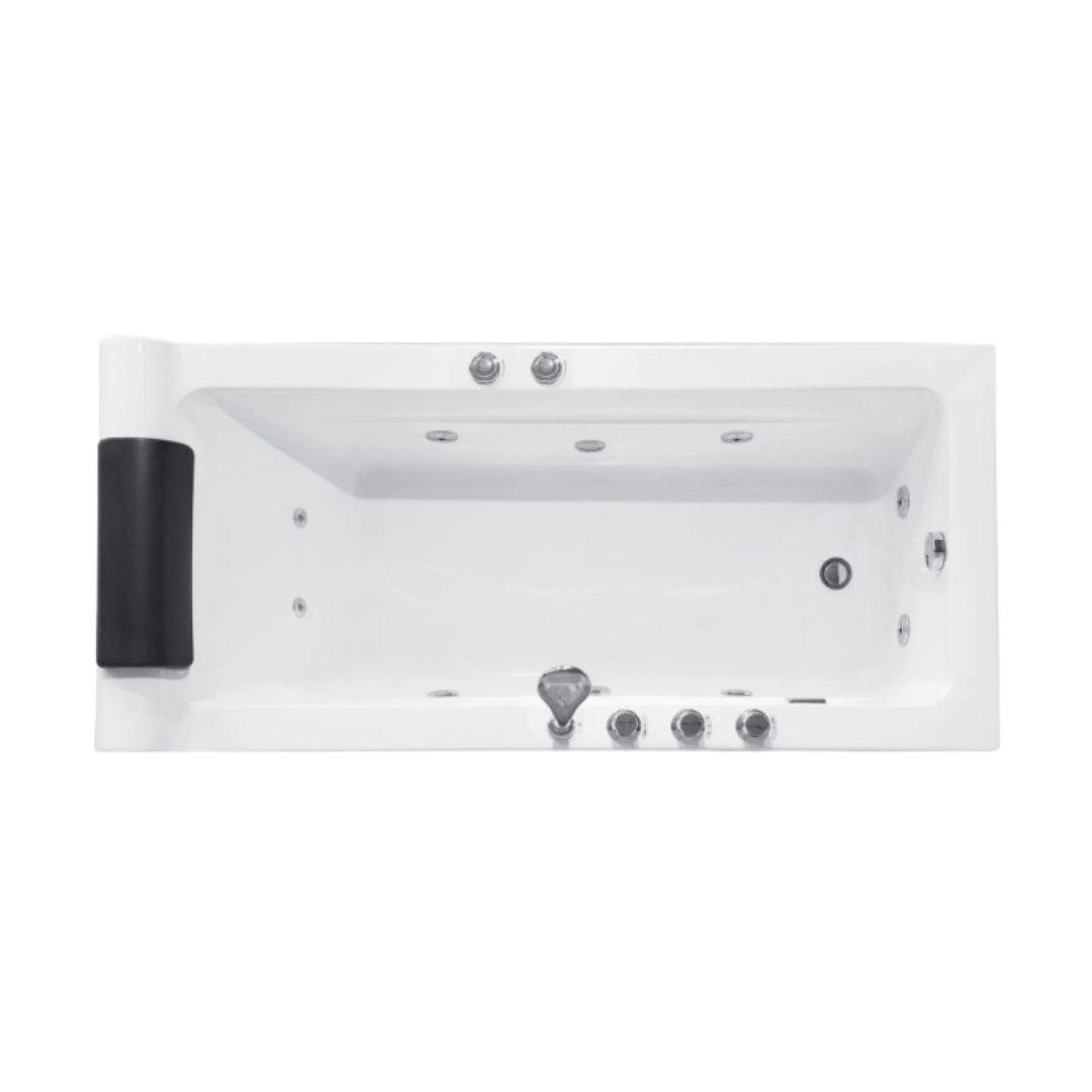 Construction Massage Bath – Vienna – Gloss White – 170x78x64 cm