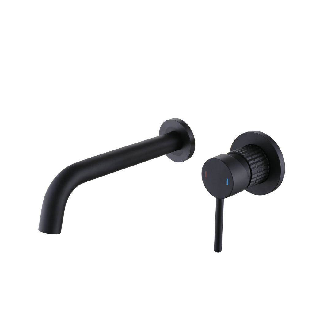 Inbyggingsvaskekran Angelica - Matt svart