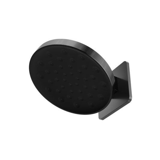Shower head Sorrento - With wall mounting - Gun metal grey - 300mm