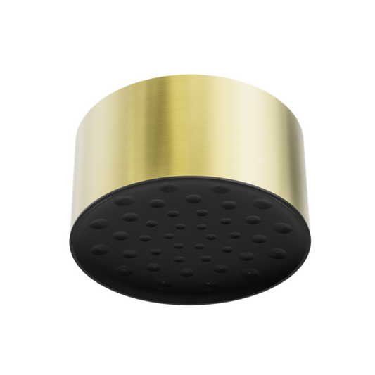 Shower head Sorrento – With ceiling mount – Brushed gold – 295mm