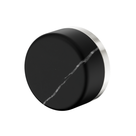 Inbyggingsbatteri – Sorrento – Marquina Black – Børstet nikkel
