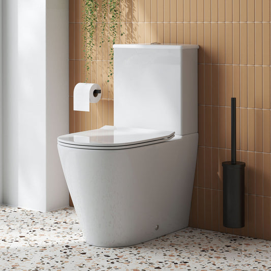 Een randloos toilet: de voordelen en nadelen op een rij