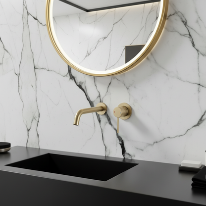 Built-in sink faucet Angelica - Brushed gold