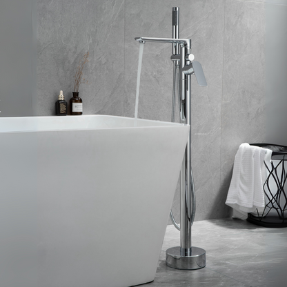 Freestanding bath faucet Emilia - Chrome