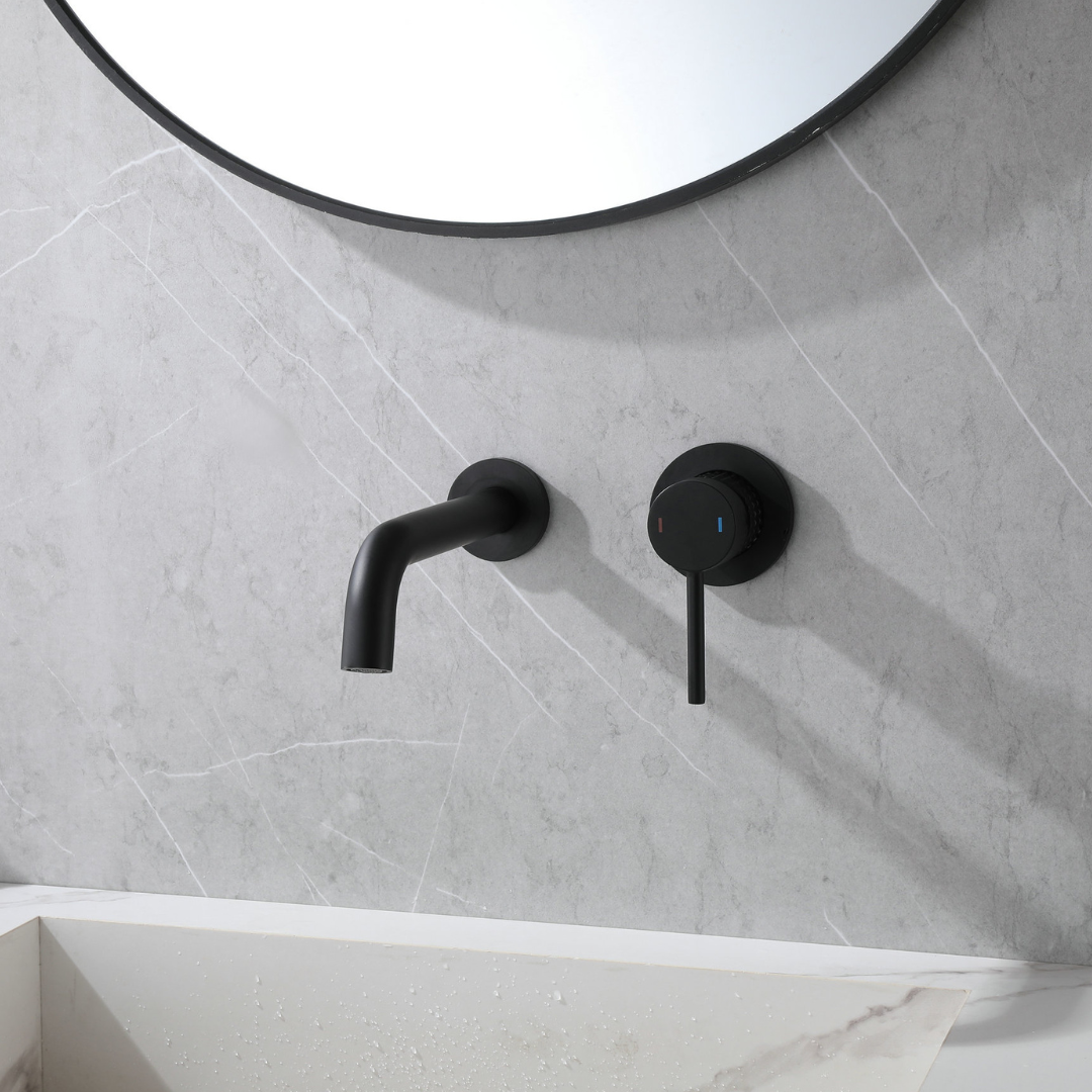Built-in sink faucet Angelica - Matte black