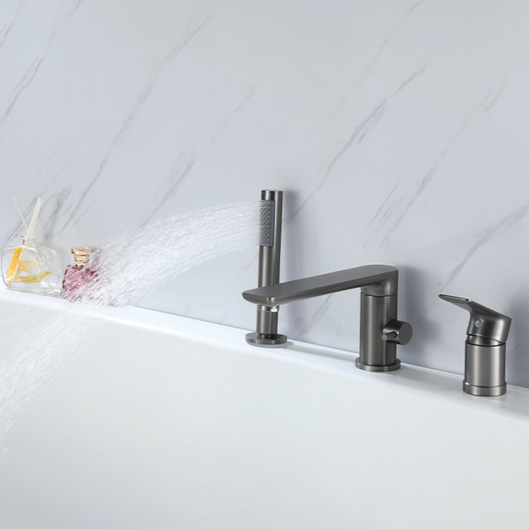 Opbouw badkran Vero – Gunmetal grey