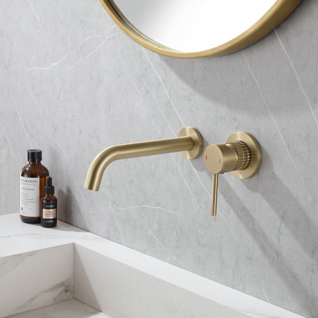 Built-in sink faucet Angelica - Brushed gold