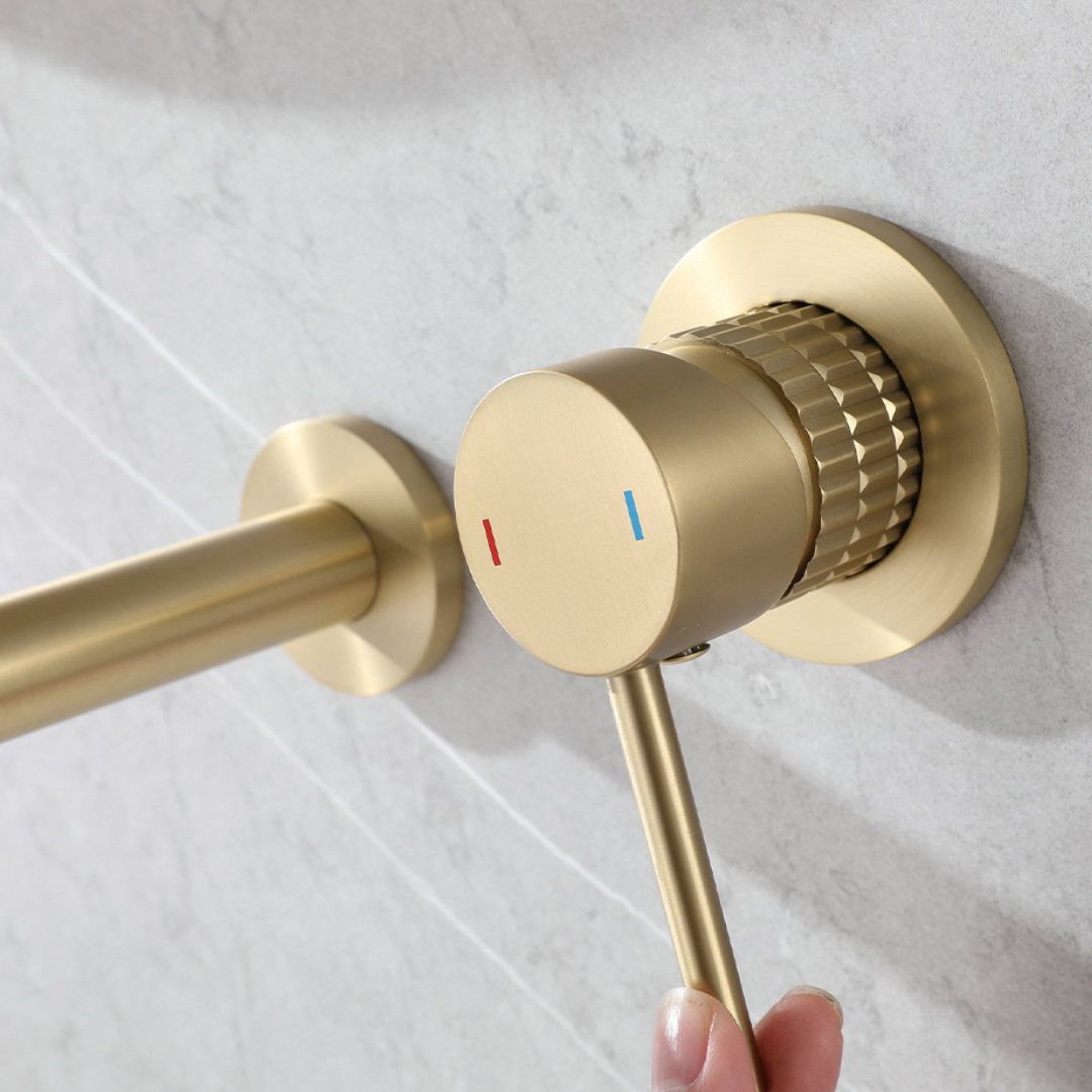 Built-in sink faucet Angelica - Brushed gold
