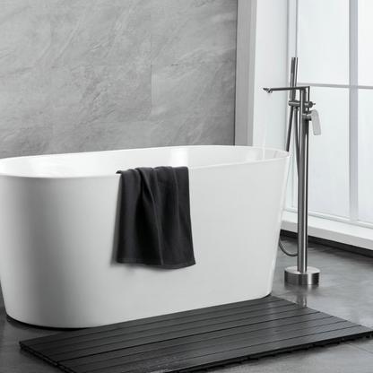 Freestanding bath faucet Emilia - Gunmetal grey