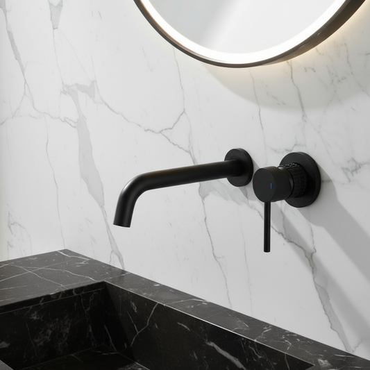 Built-in sink faucet Angelica - Matte black