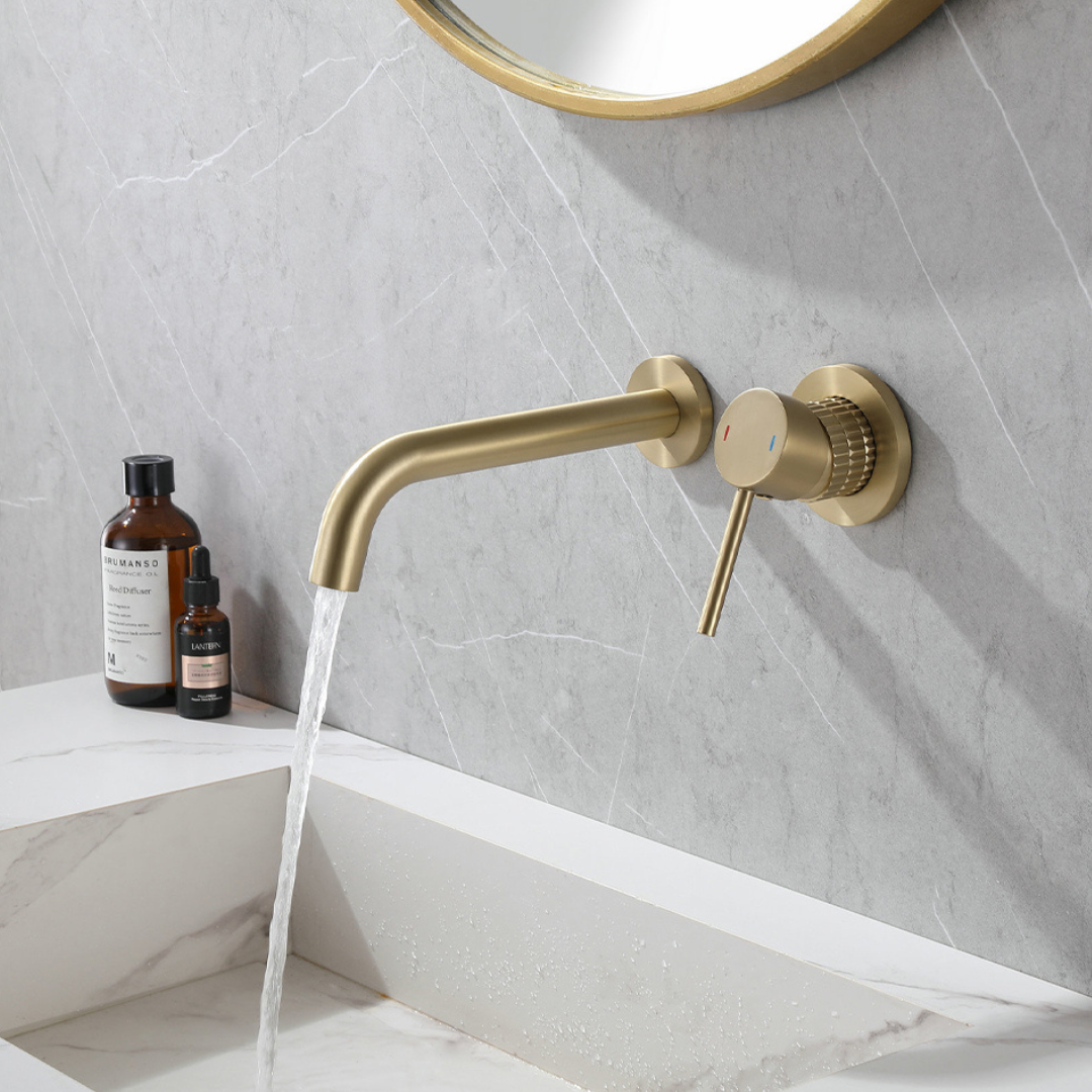 Built-in sink faucet Angelica - Brushed gold