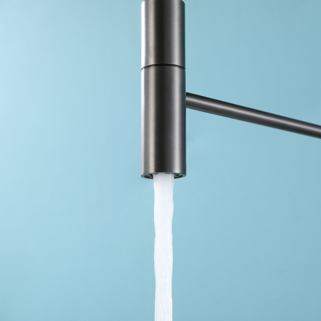 Semi-professional Kitchen Faucet Angelica – Pull-Out Spout – Gunmetal Grey