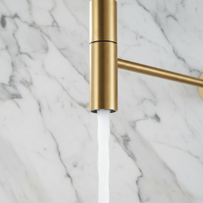 Semi-profesjonell Kjøkkenkran Angelica – Utrekkbar Utløp – Gunmetal Grey