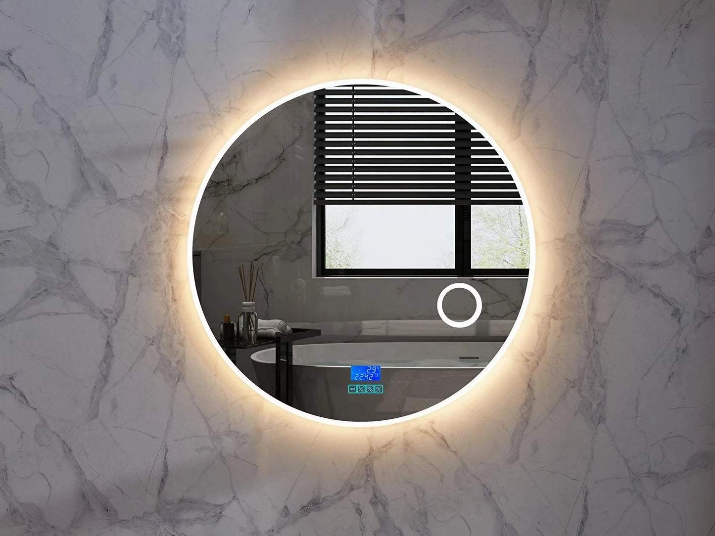 LED Badkamerspiegel - Bluetooth - Marbella 70x70cm