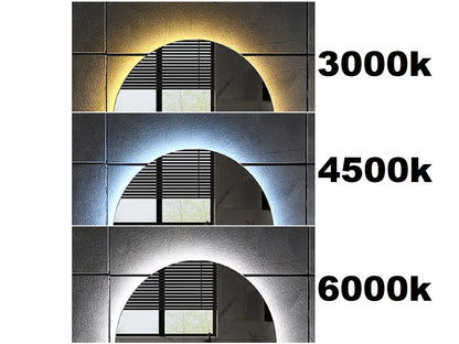 LED Badkamerspiegel - Horizontaal of verticaal - Darla 90x60cm
