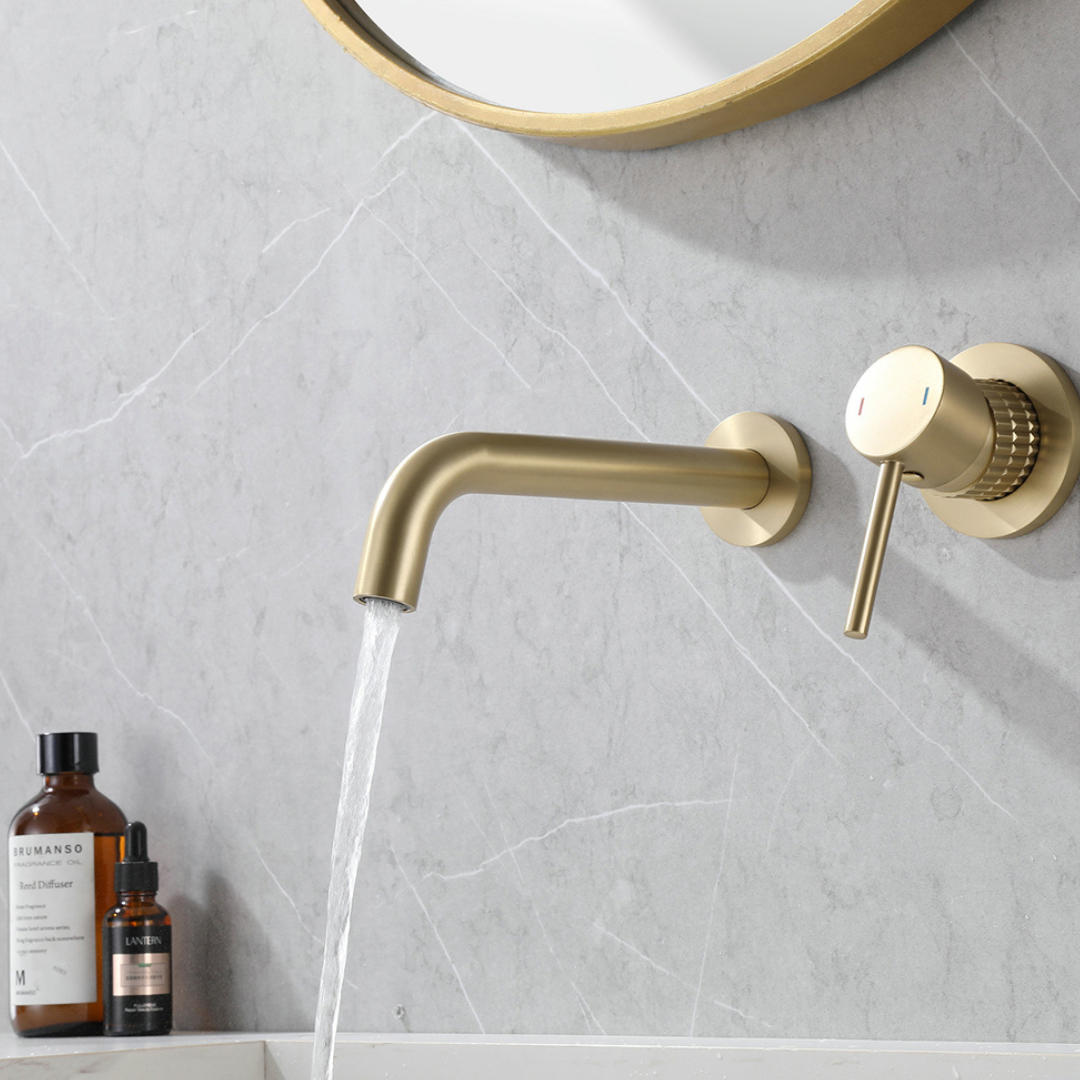 Built-in sink faucet Angelica - Brushed gold