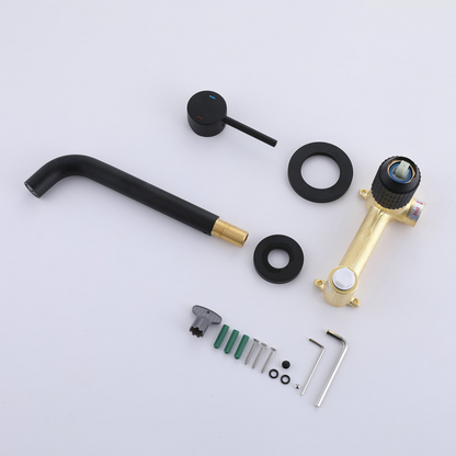 Built-in sink faucet Angelica - Matte black