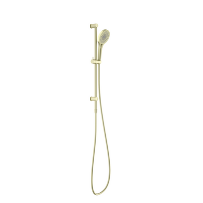 Handdouche met glijstang - Valencia – Air shower - Brushed gold