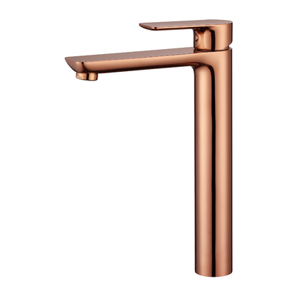Freestanding Bath Faucet Lisandro – Waterfall Spout – Brushed nickel