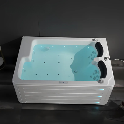 Construction Massage Bath – Hamilton – Gloss White – 192x130x75 cm
