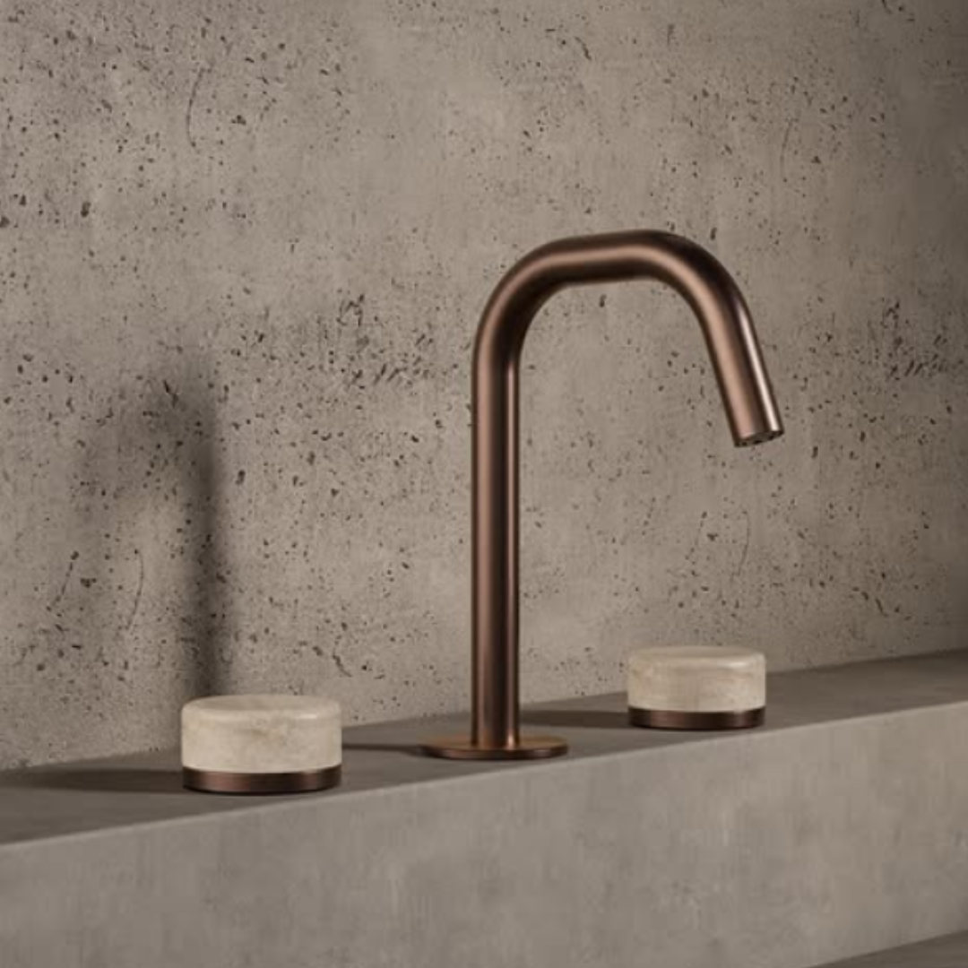Inbouw mengkraan – Sorrento – Carrara – Matte black