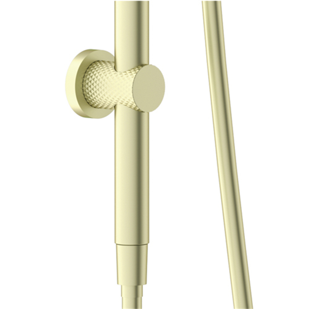 Regendoucheset Valencia – Brushed Gold - Air shower - Met inbouwmengkraan