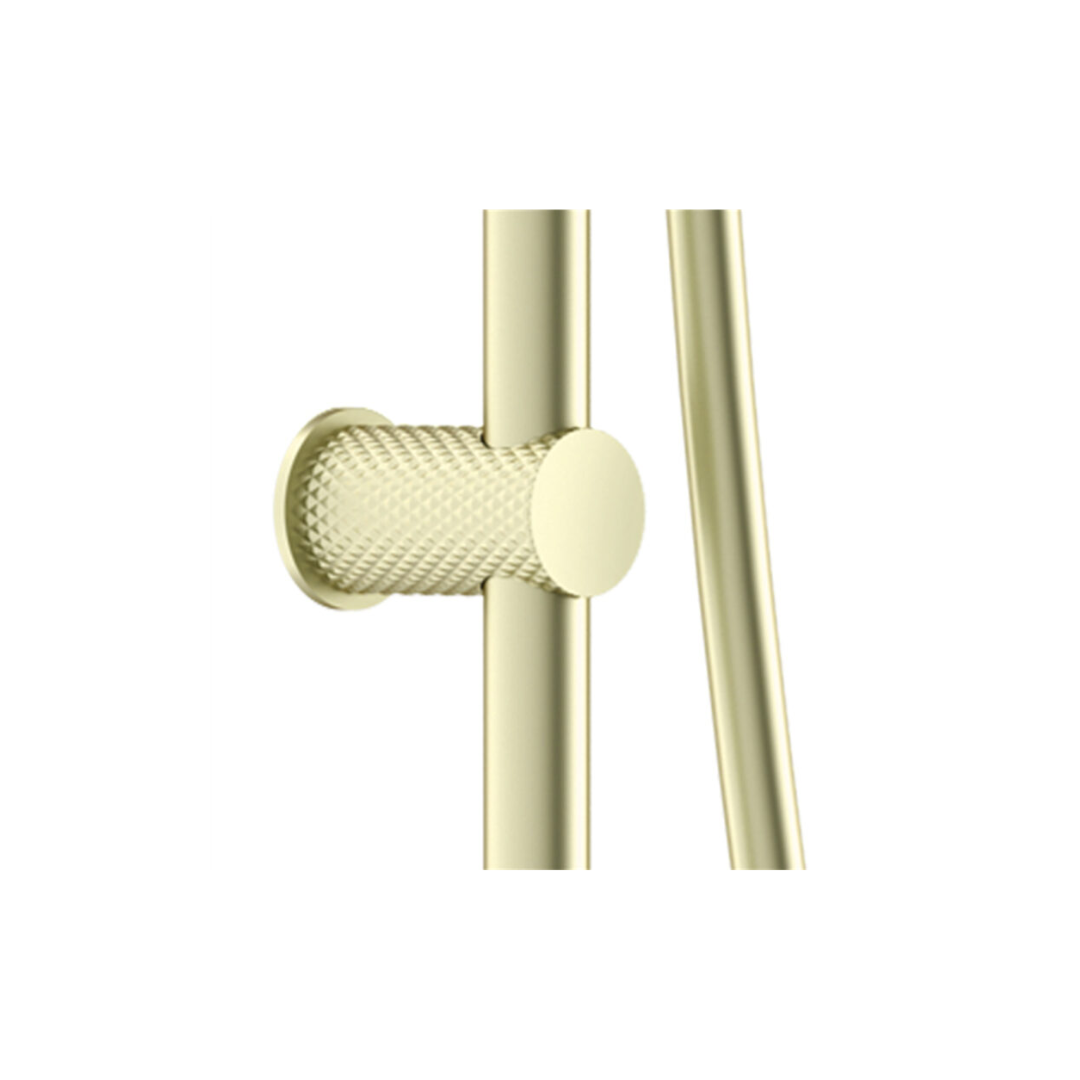 Handdouche met glijstang - Valencia – Air shower - Brushed gold