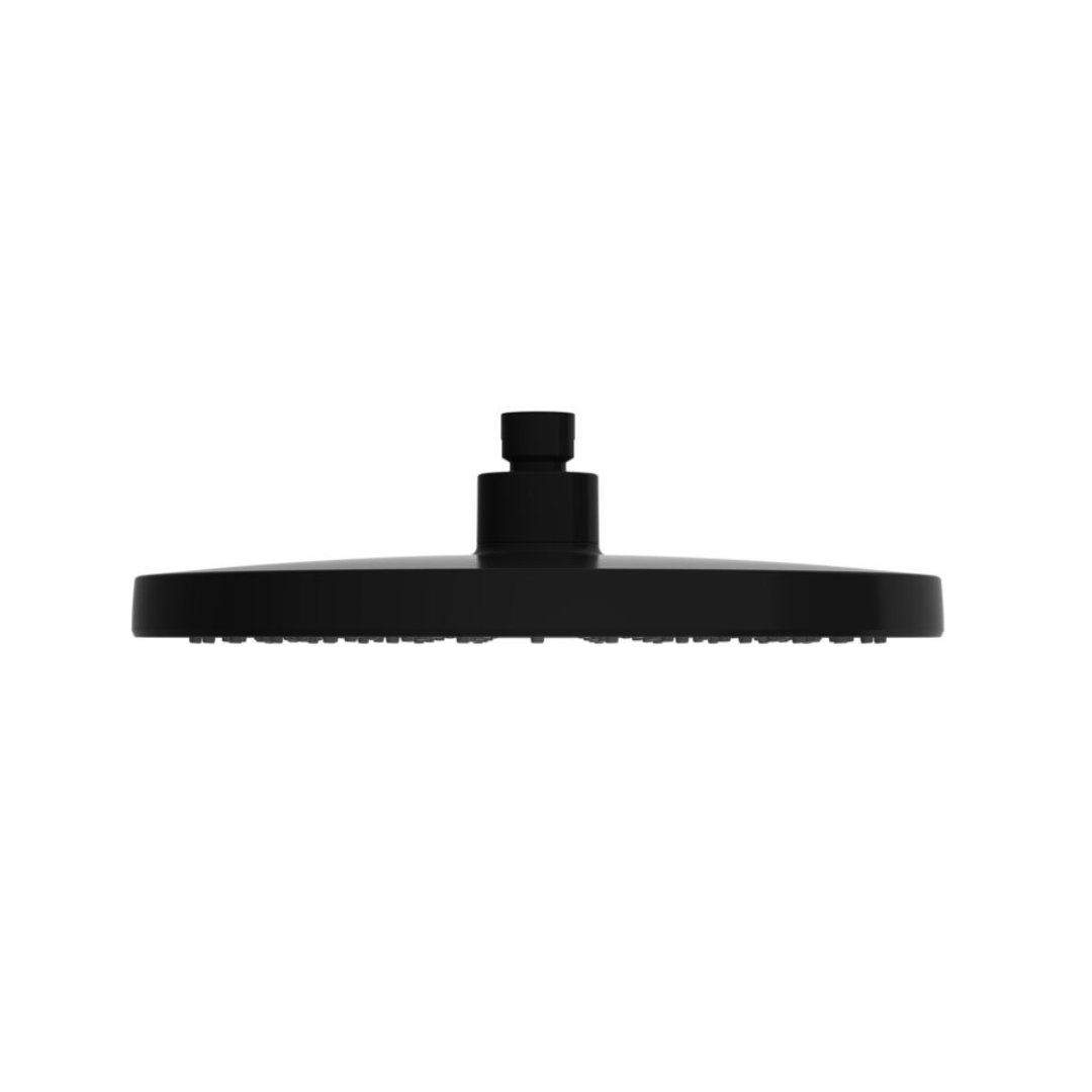 Dusjhode Valencia – Matt svart - 250mm