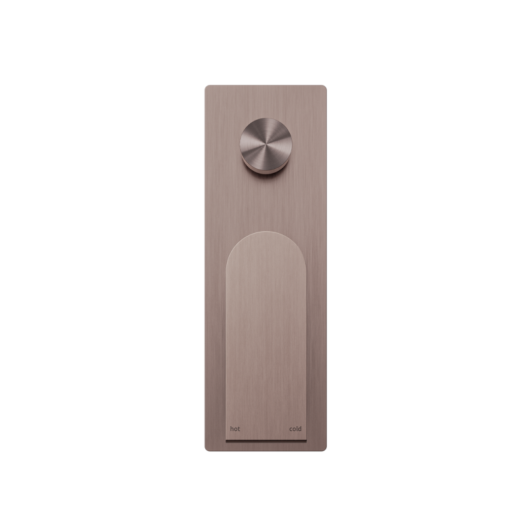 Inbouw mengkraan met diverter – Portofino – Brushed bronze