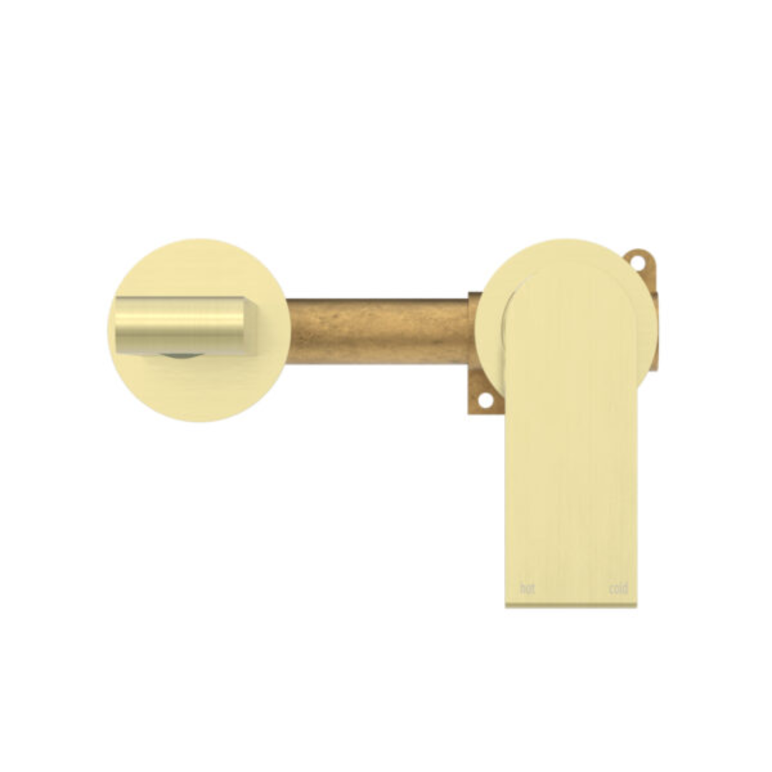 Inbouw wastafelkraan Portofino – Zonder achterplaat - Brushed gold