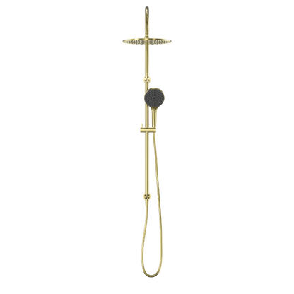 Regendoucheset Valencia – Brushed Gold - Air shower II - Met inbouwmengkraan